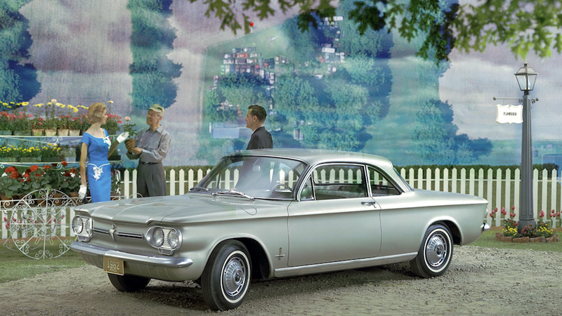 Pictured: A Corvair, during a more civilized age. Photo credit GM